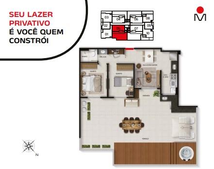 Apartamento à venda com 2 quartos, 58m² - Foto 23